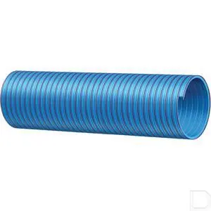 Zuigslang/persslang blauw/rood Ø 2" PVC Seizoensaanbieding