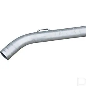 Zuigbuis 3m 120mm 45° Gecertificeerd