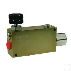 3-weg stroomregelventiel 3/4" 150-90l/min staal Professioneel