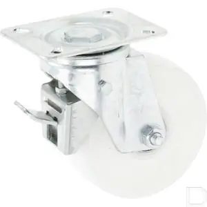 Zwenkwiel 175mm met kogellager en stop Authentiek