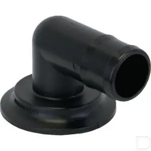 Plaats Bestelling Flens 3" slang 2" 90°