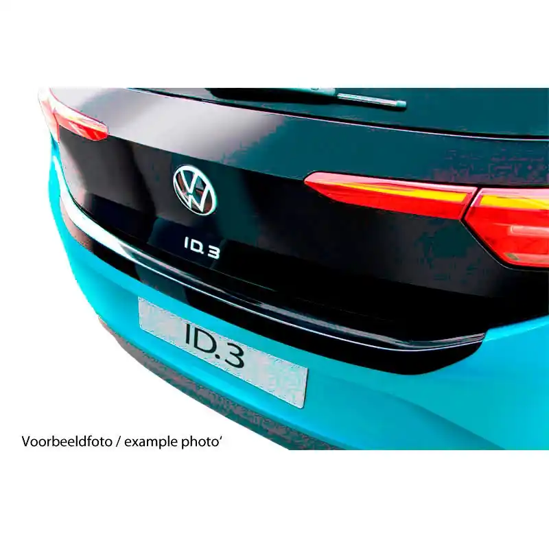 ABS Achterbumper beschermlijst Volkswagen T-Cross Facelift 2024- Glanzend zwart Bestseller