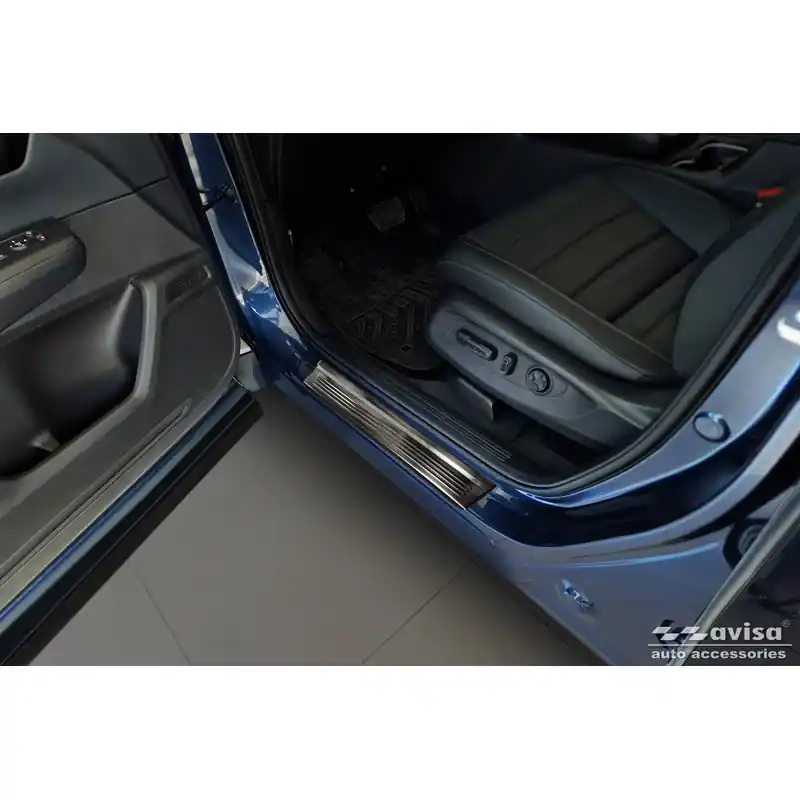 Zwart RVS Instaplijsten Honda CR-V VI (RS_) 2023- - 'Lines' - 4-delig Goedkoop